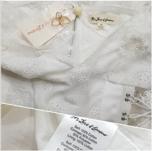 🍒NWT🍒 FL&L OFF SHOULDER DRESS - Picture 7 of 8